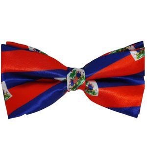 Haiti bow tie, NEW! Ayiti bow tie wedding anniversary gift, Haiti Ayiti Independ